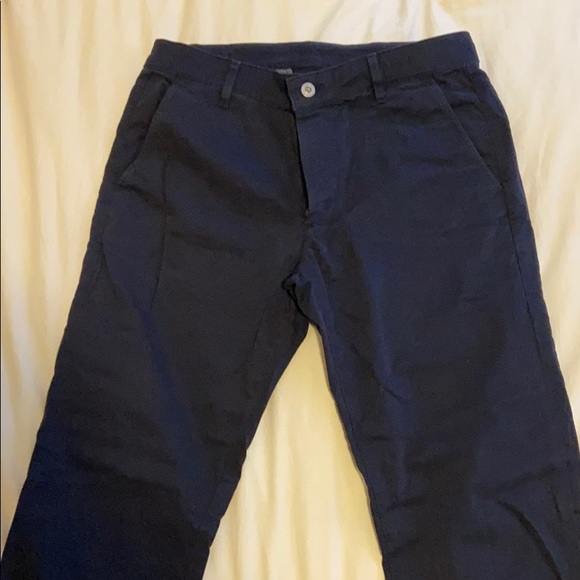AG Adriano Goldschmied navy blue chino - Picture 2 of 5